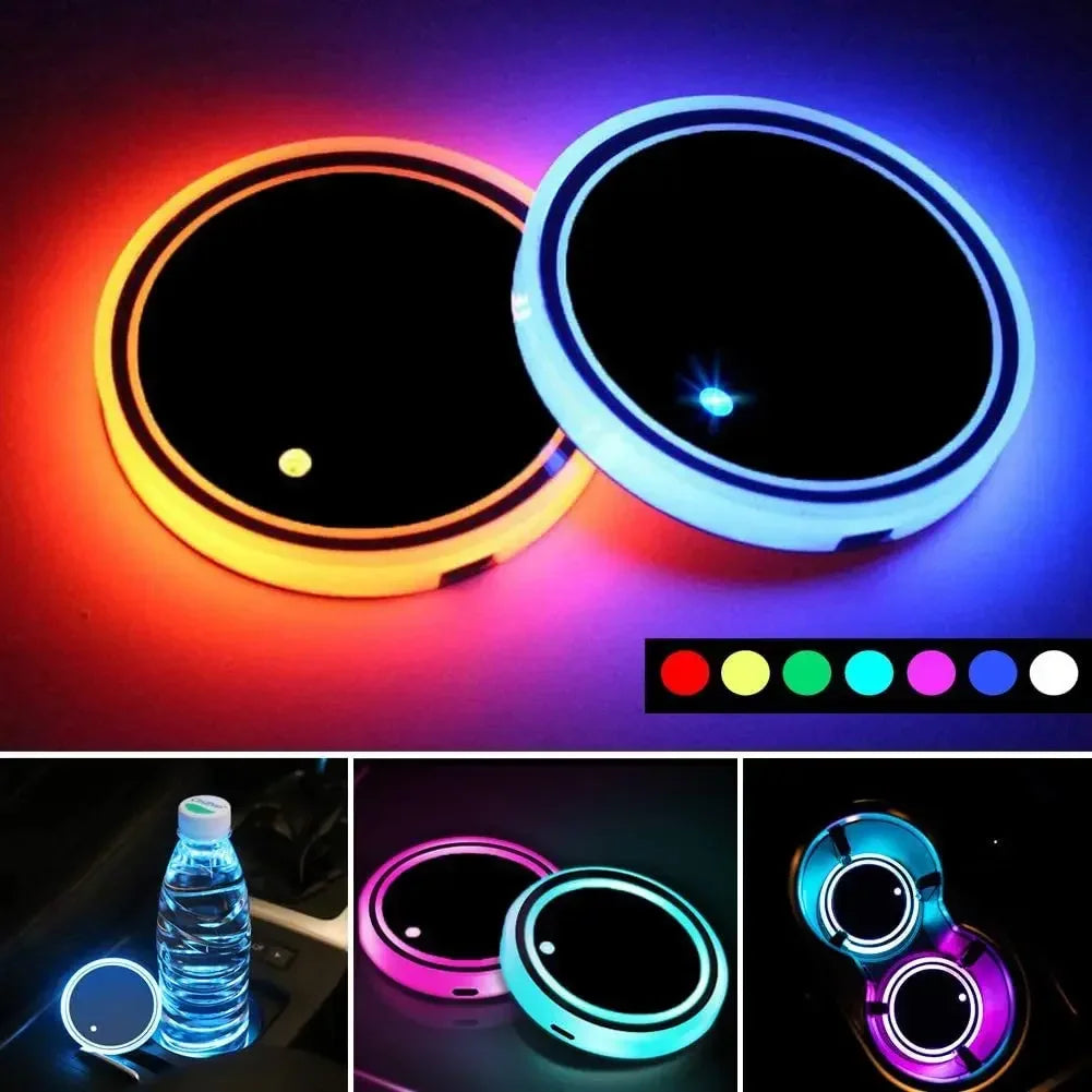 LED Car Cup Holder